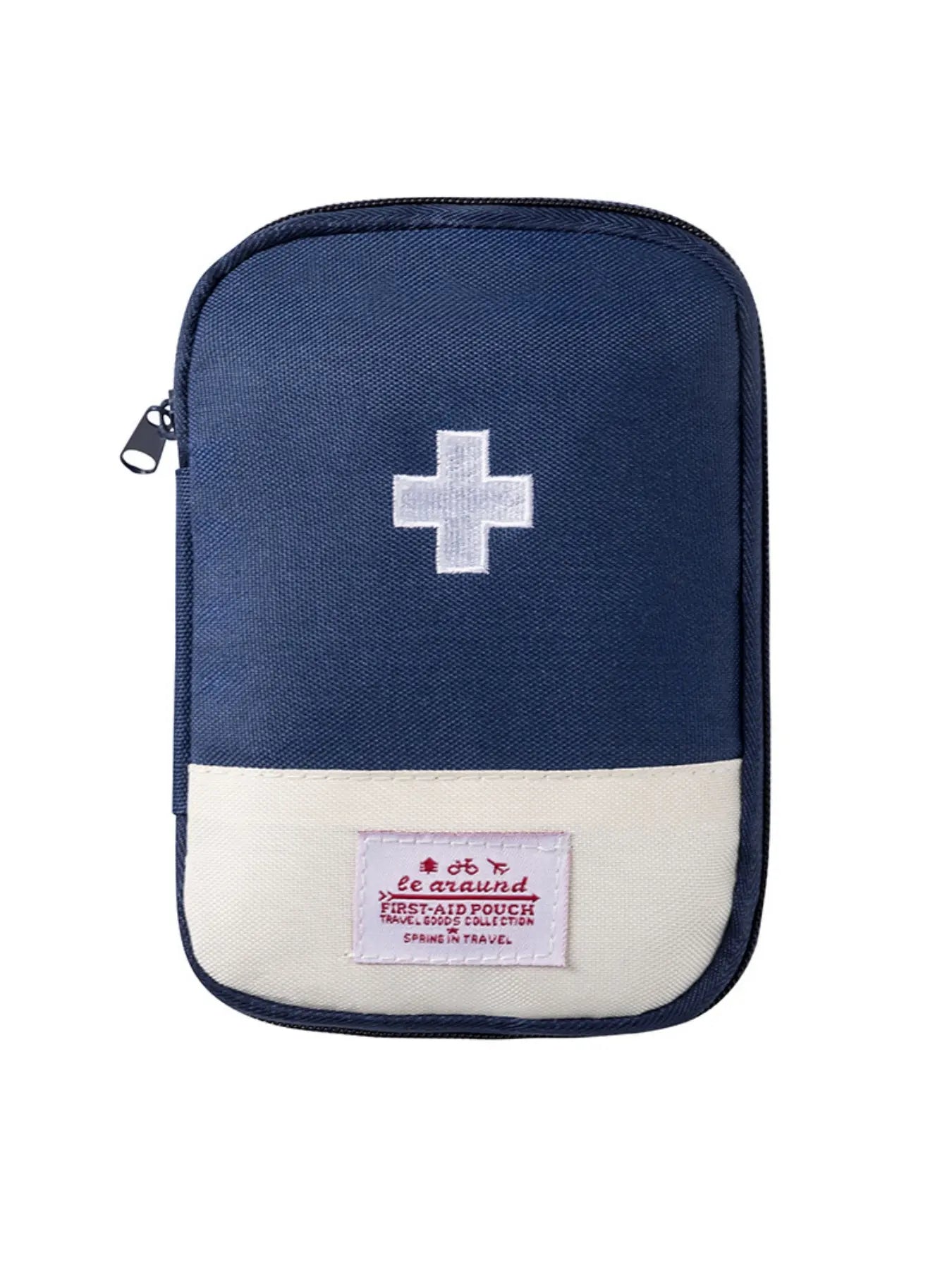 Multifunctional Travel First Aid Bag, Portable Medicine Bag for Storing Bandages & Cotton Swabs, Ideal for Outdoor Activities