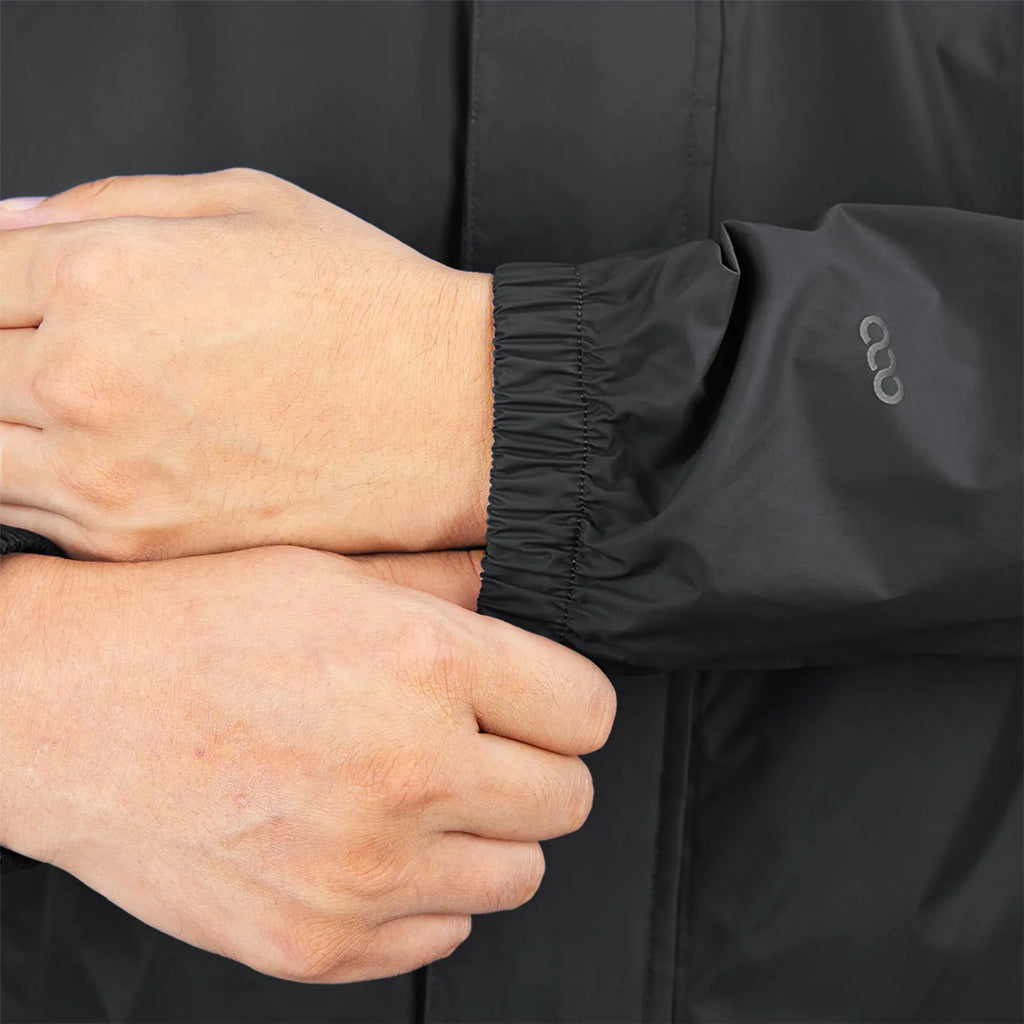 33,000Ft Packable Rain Jacket Men'S Lightweight Waterproof Rain Shell Jacket Raincoat with Hood for Golf Cycling Windbreaker