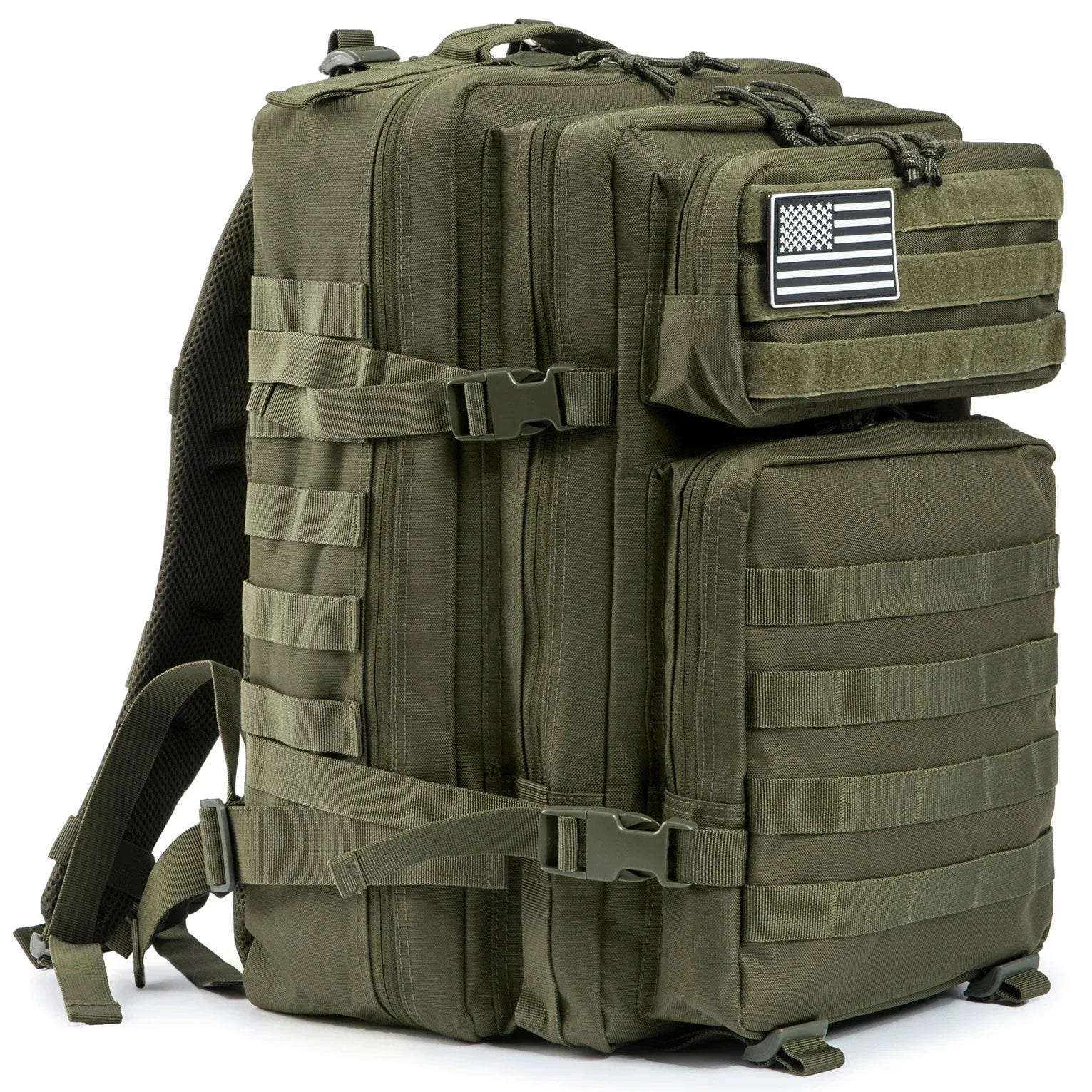 45L Tactical Backpack Molle for Survival Assault Pack CCW 3 Day Survival Bag Hiking Treeking Rucksack Heavy Duty Backpack