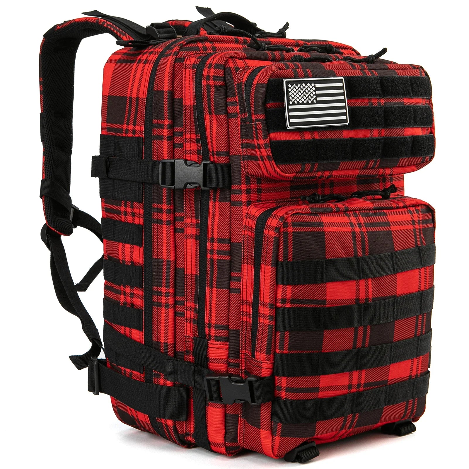 45L Tactical Backpack Molle for Survival Assault Pack CCW 3 Day Survival Bag Hiking Treeking Rucksack Heavy Duty Backpack