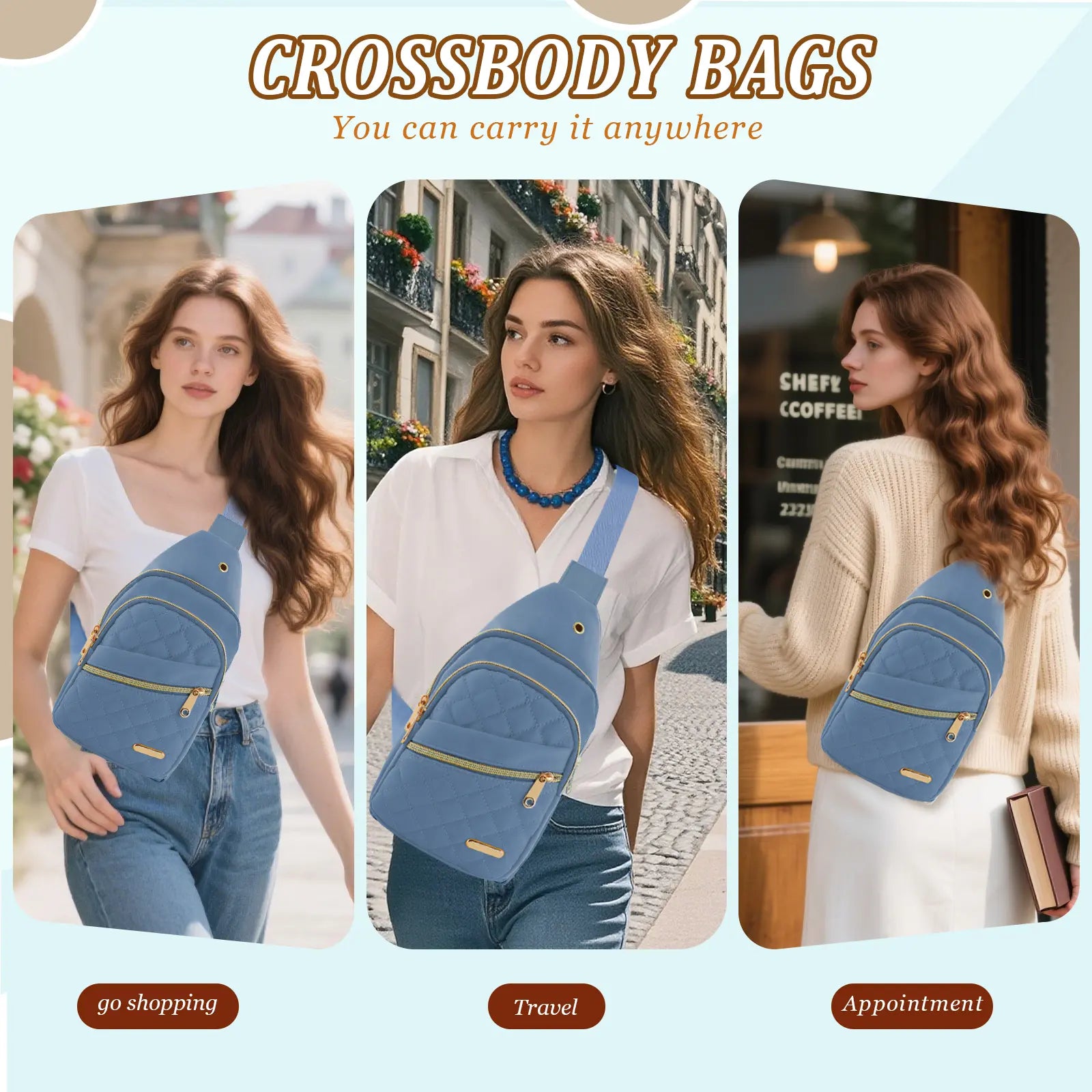 Small Sling Bakpack Crossbody Bags for Women Chest Bag Cross Body Bag Fanny Pack for Outdoors Hiking Traveling,Crossbody Small Sling Backpack Sling Bag for Women Men