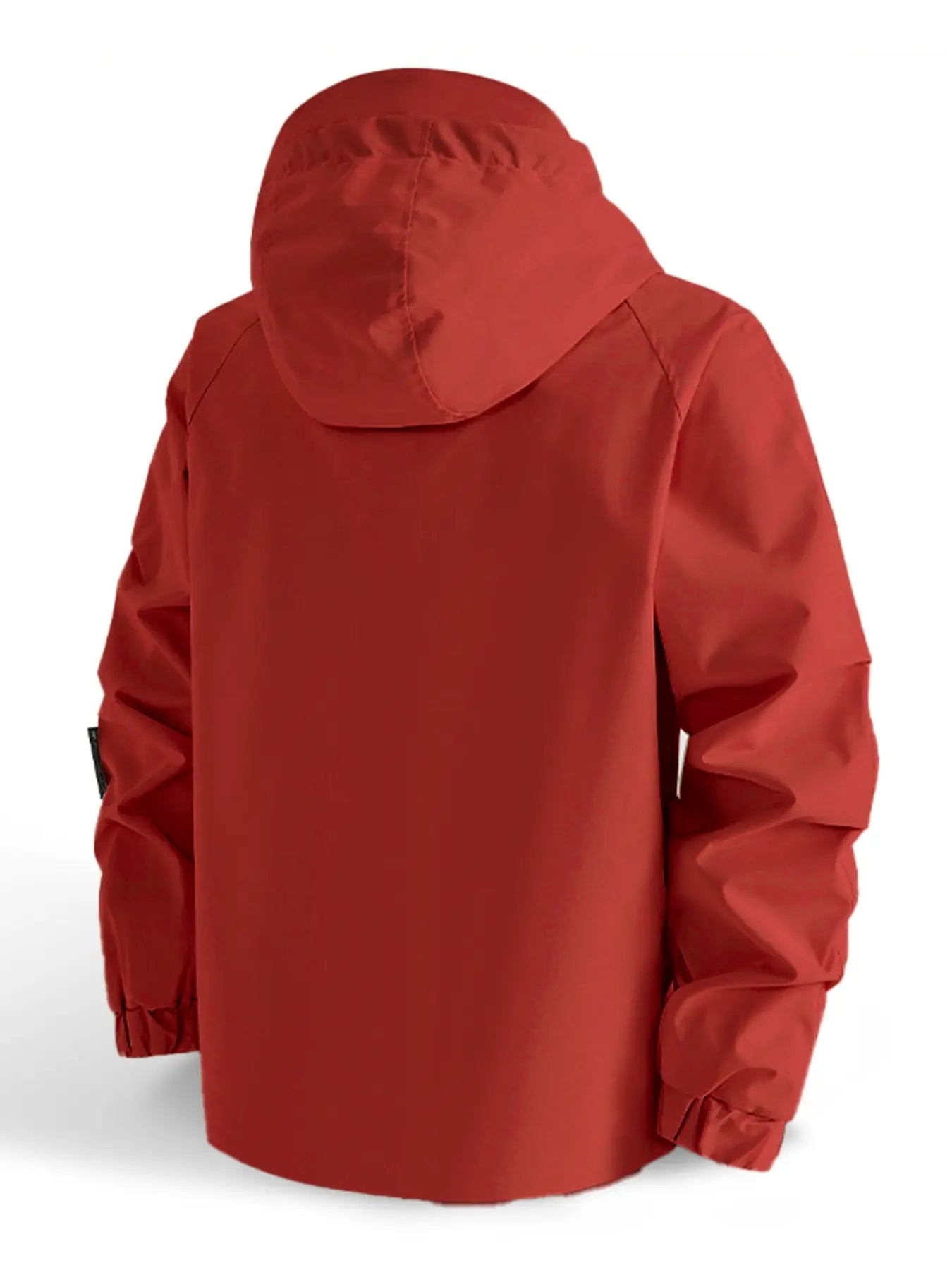 New Outdoor Hooded Couples' Mountain Climbing Jacket, Spring & Autumn Windproof Waterproof Breathable Stylish Plain Jacket, Outdoor Zipper Jacket