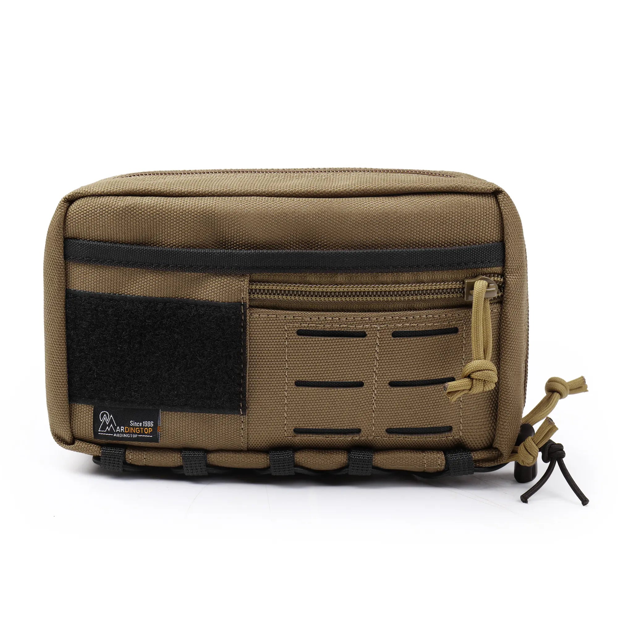 MARDINGTOP Tactical Utility Pouch for Emergency Supplies and Outdoor Survival Gear, EDC Tool Pouch Bag with Tactical Design and Camping Storage Drawstring Pockets, Suitable for Molle Webbing System Design for Outdoor Adventure Fishing Durable Gear