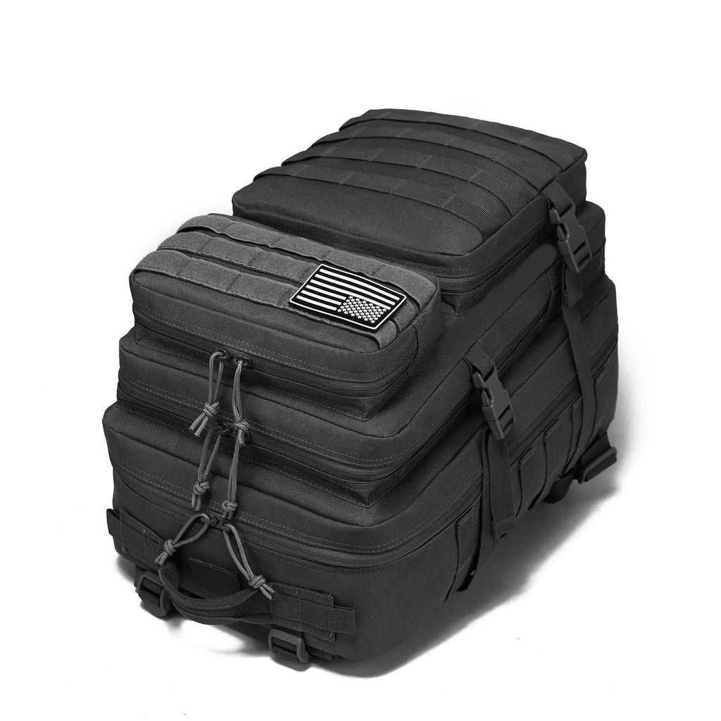 45L Military Tactical Backpack, Molle Army Assault Pack, 3 Day Bug Out Bag, Hiking Trekking Rucksack, Outdoor Travel Backpack