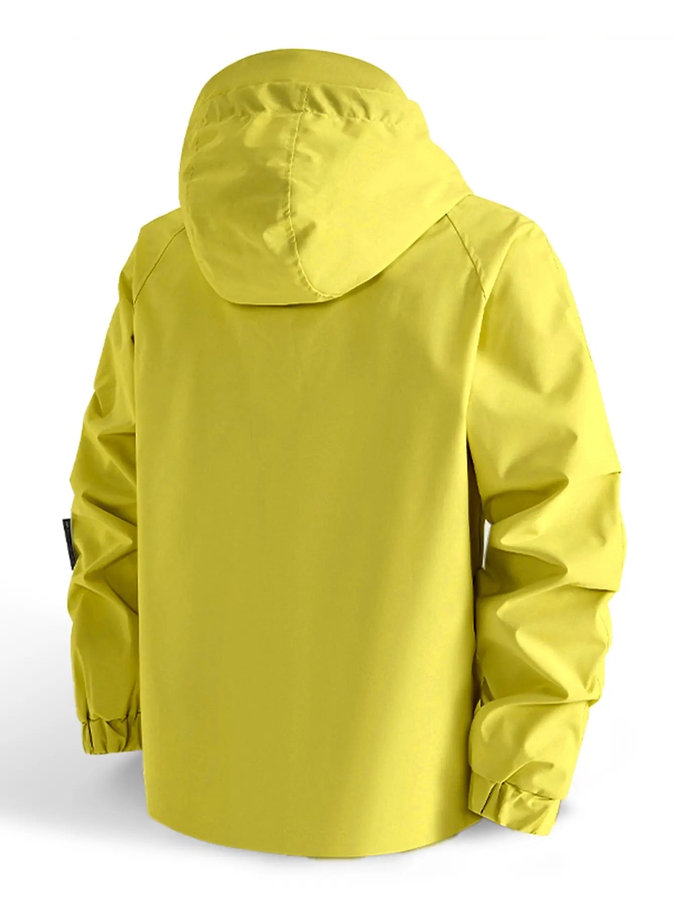New Outdoor Hooded Couples' Mountain Climbing Jacket, Spring & Autumn Windproof Waterproof Breathable Stylish Plain Jacket, Outdoor Zipper Jacket