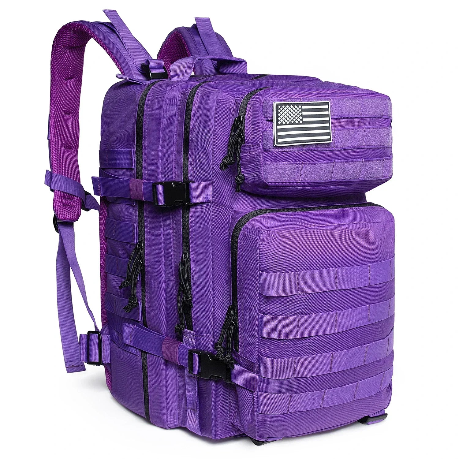 45L Tactical Backpack Molle for Survival Assault Pack CCW 3 Day Survival Bag Hiking Treeking Rucksack Heavy Duty Backpack