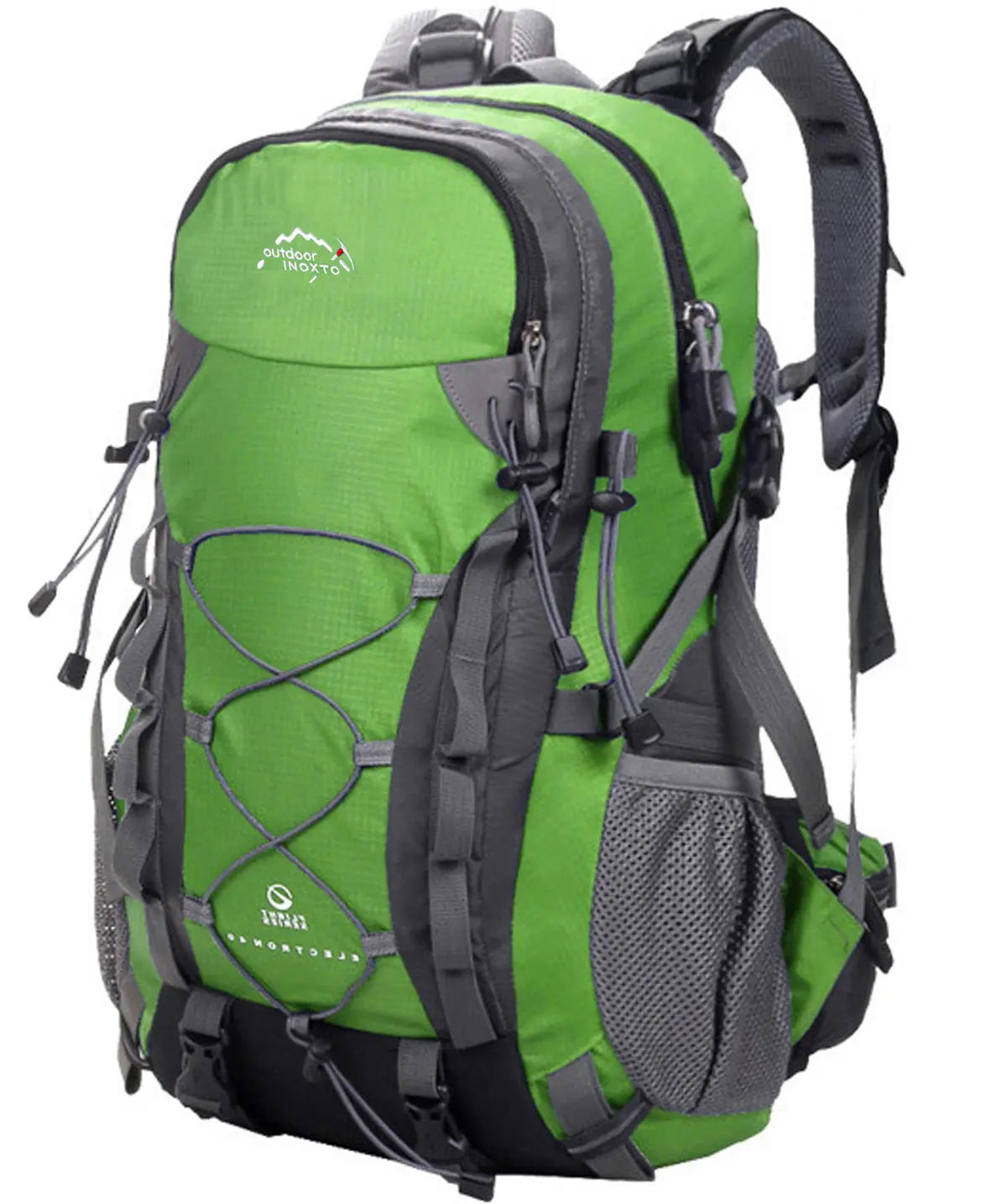 INOXTO Lightweight Hiking Backpack, 35L/40L Hiking Daypack with Waterproof Rain Cover for Travel Camping Outdoor Men and Women.