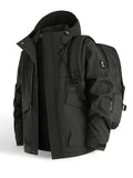 New Outdoor Hooded Couples' Mountain Climbing Jacket, Spring & Autumn Windproof Waterproof Breathable Stylish Plain Jacket, Outdoor Zipper Jacket