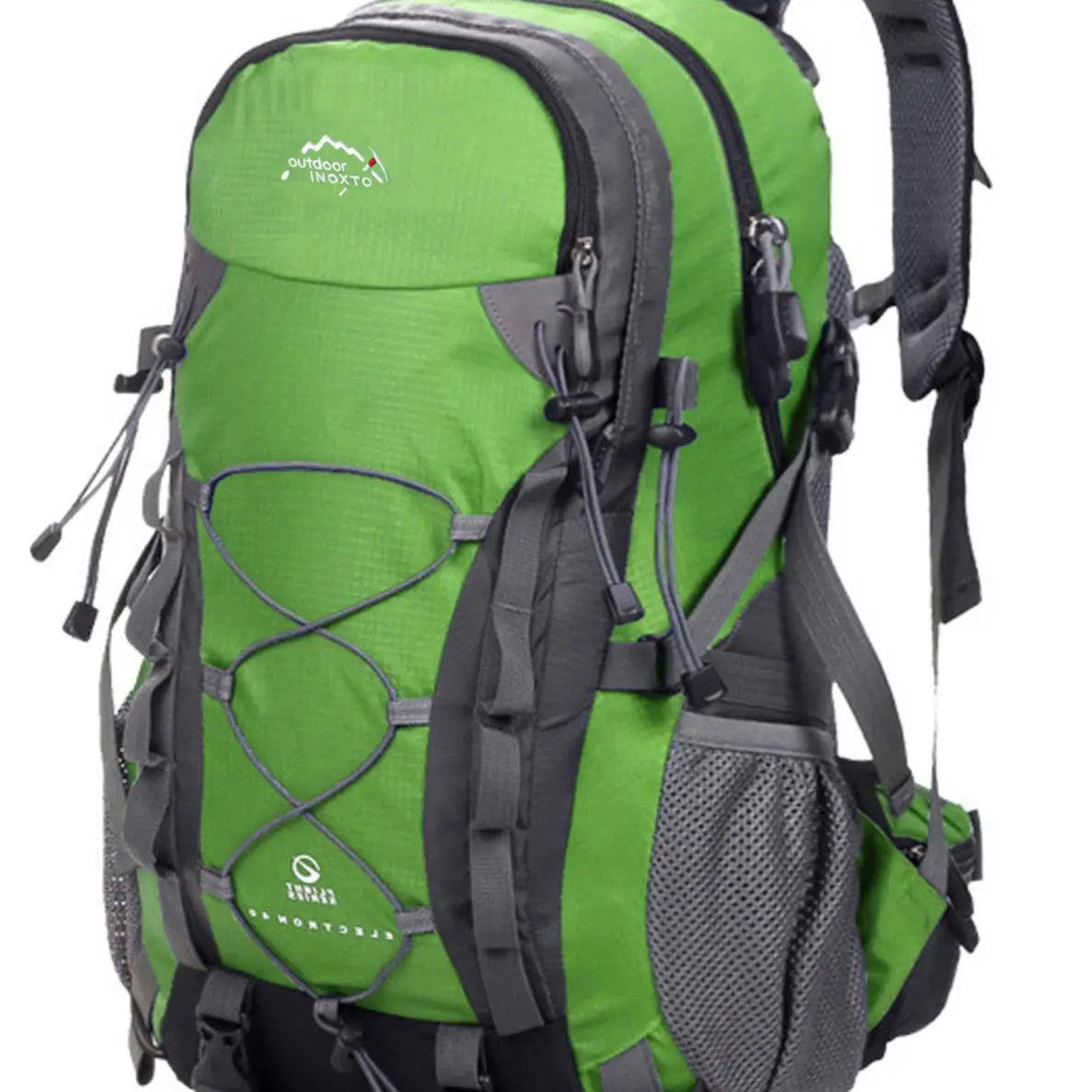 INOXTO Lightweight Hiking Backpack, 35L/40L Hiking Daypack with Waterproof Rain Cover for Travel Camping Outdoor Men and Women.