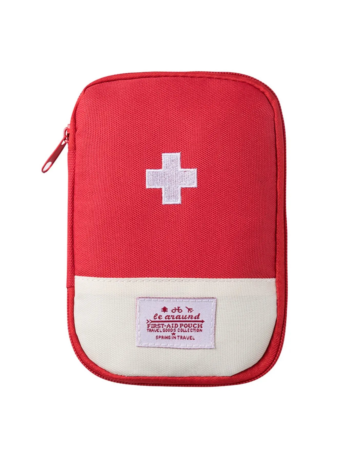 Multifunctional Travel First Aid Bag, Portable Medicine Bag for Storing Bandages & Cotton Swabs, Ideal for Outdoor Activities